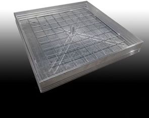 Напольный люк Премиум 54 мм 2 створки Напольный люк Премиум 54 мм 2 створки