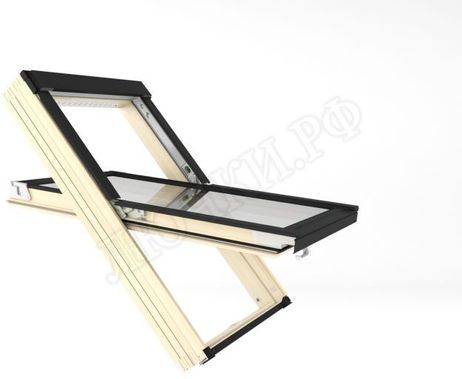 Мансардное окно Fakro FTS-V U4 Standart с двухкамерным стеклопакетом 550*780 Мансардное окно Fakro FTS-V U4 Standart с двухкамерным стеклопакетом 550*780