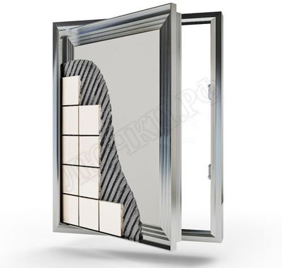 Люк под плитку Техно Противопожарный 1 створка Люк под плитку Техно Противопожарный 1 створка