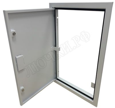 Сантехнический люк Элит усиленный 1 мм с магнитом, 1 створка Сантехнический люк Элит усиленный 1 мм с магнитом, 1 створка