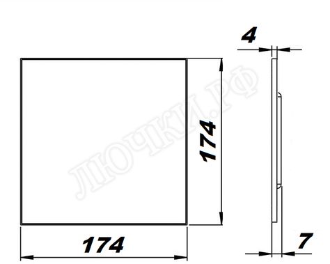 Вытяжной вентилятор airRoxy PS, розово-золотой мрамор, 01-188 Вытяжной вентилятор airRoxy PS, розово-золотой мрамор, 01-188