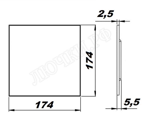 Вытяжной вентилятор airRoxy PS, зелёный, 01-167 Вытяжной вентилятор airRoxy PS, зелёный, 01-167